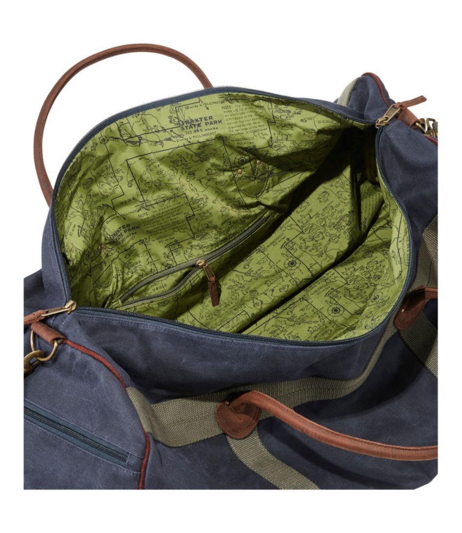 L.L.BeanWaxed Canvas Duffle, Large