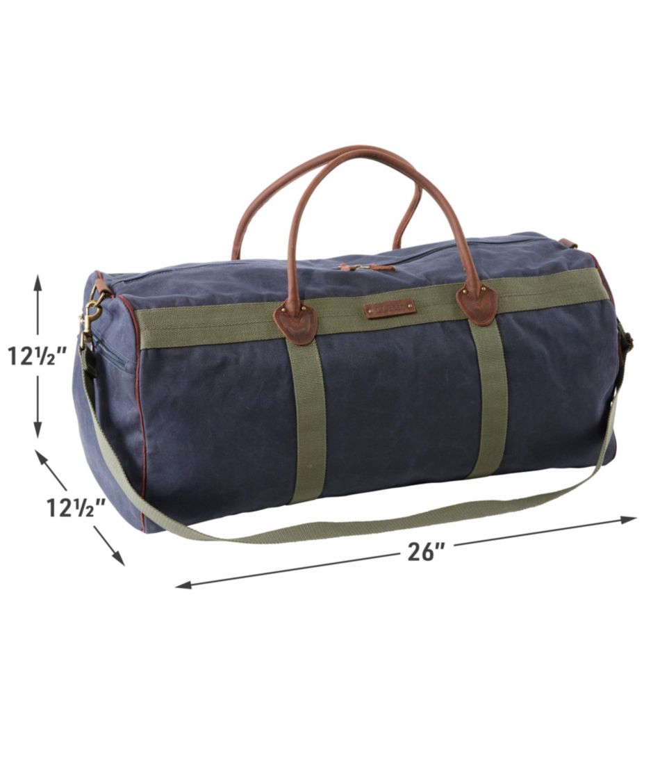 L.L.BeanWaxed Canvas Duffle, Large