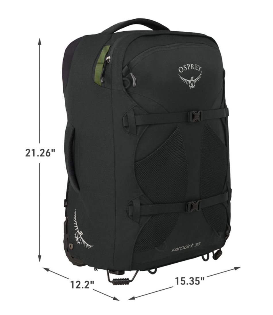 L.L.BeanOsprey Farpoint Wheeled Travel Pack, 36L