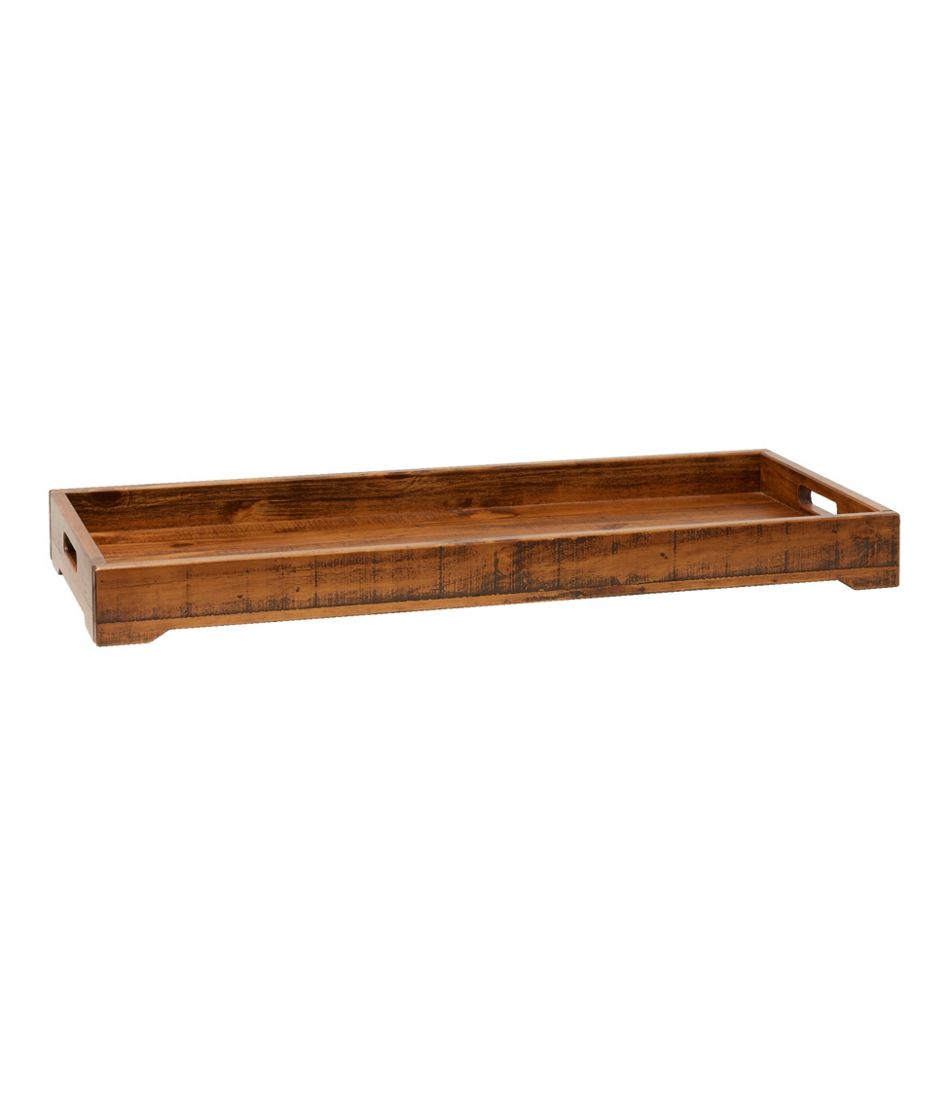 L.L.BeanRustic Wooden Boot Tray