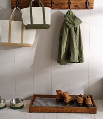 L.L.BeanRustic Wooden Boot Tray