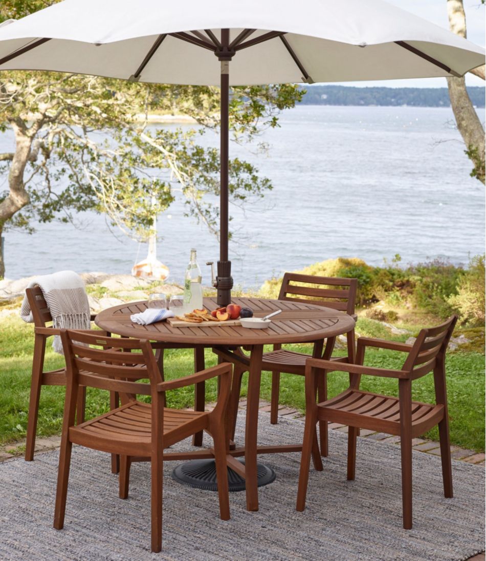 L.L.BeanEucalyptus Stacking Chairs, Set of Four