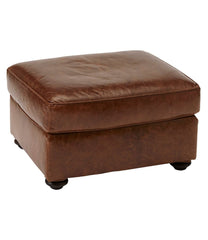L.L.BeanBean's Leather Lodge Ottoman