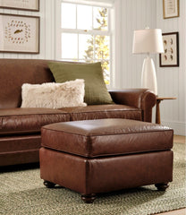 L.L.BeanBean's Leather Lodge Ottoman
