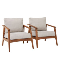L.L.BeanEucalyptus Patio Chair, Set of Two