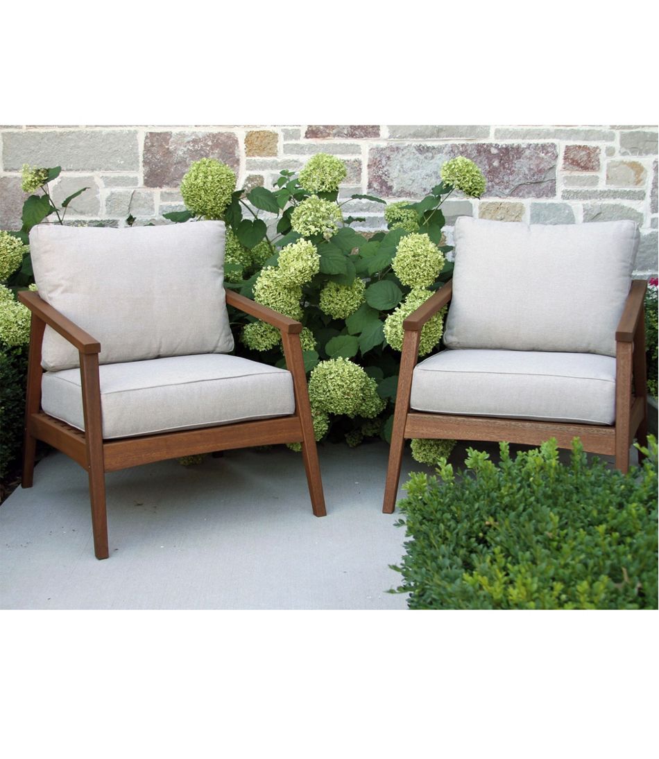 L.L.BeanEucalyptus Patio Chair, Set of Two