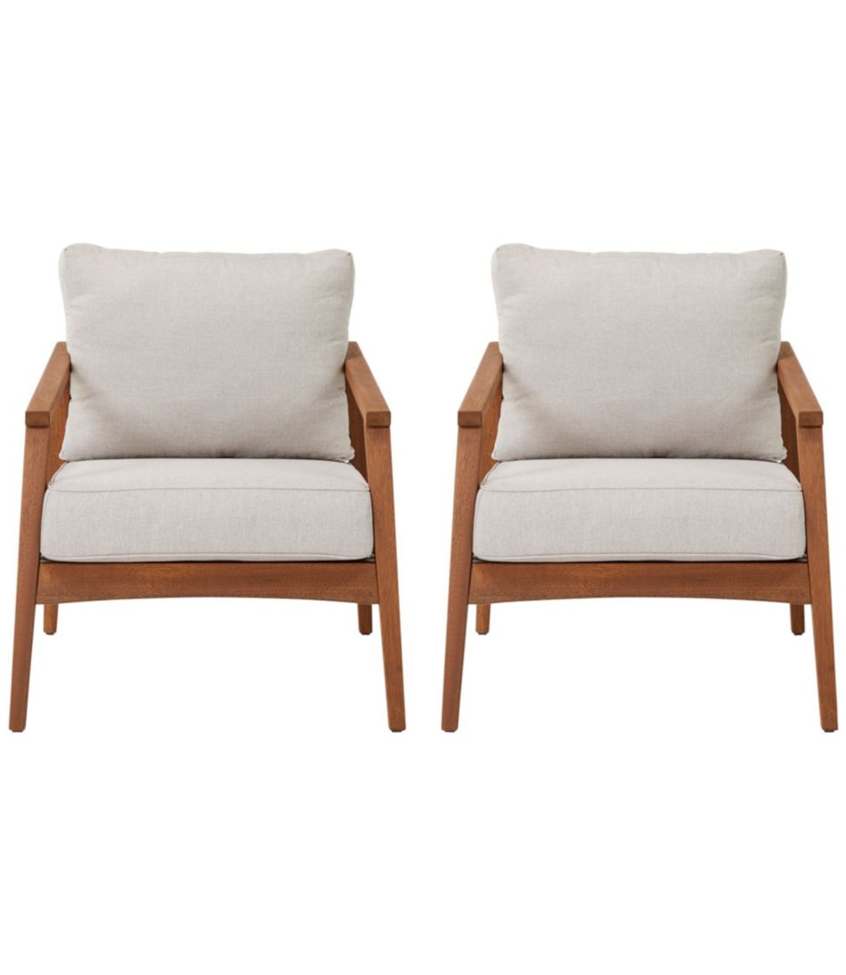L.L.BeanEucalyptus Patio Chair, Set of Two