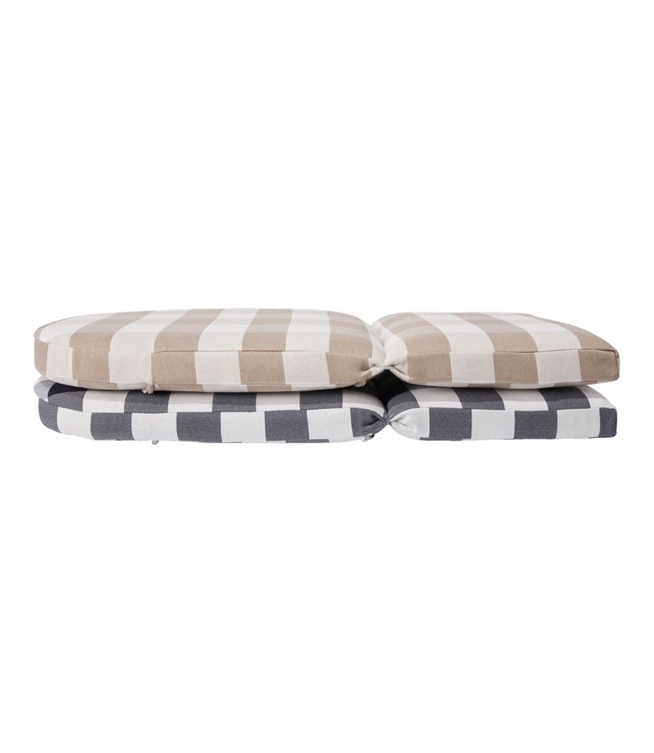 L.L.BeanAdirondack Chair Seat and Back Cushion, Buffalo Plaid
