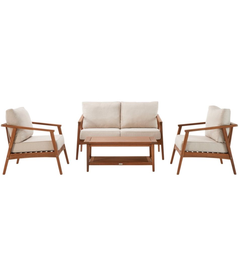 L.L.BeanEucalyptus 4-Piece Patio Set