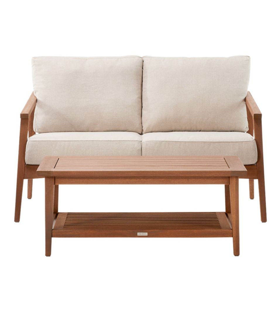 L.L.BeanEucalyptus 4-Piece Patio Set