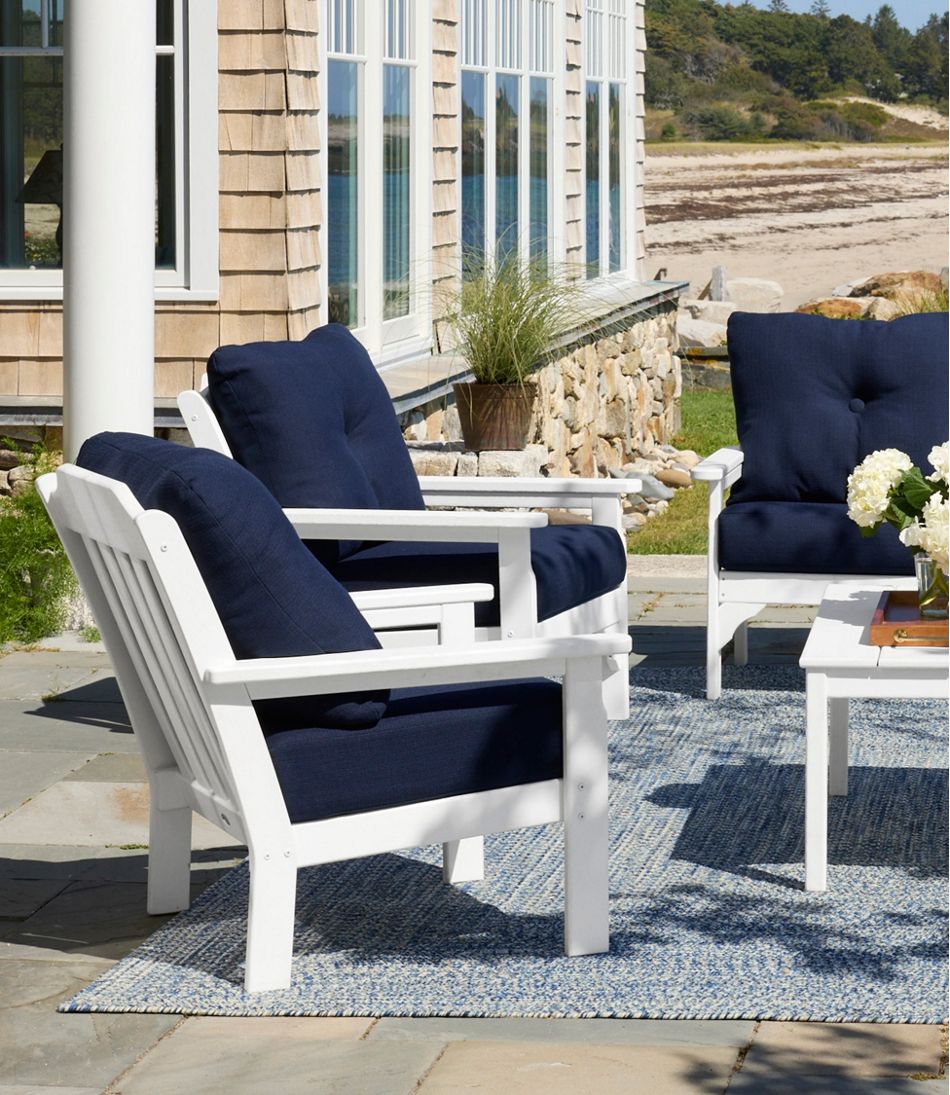 L.L.BeanAll-Weather Patio Chair with Textured Cushion
