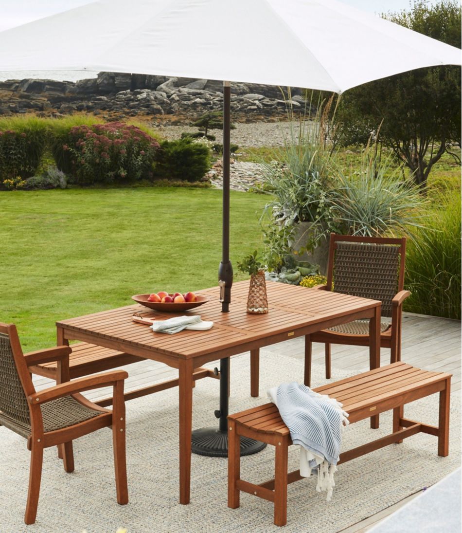 L.L.BeanEucalyptus Farmhouse Bench