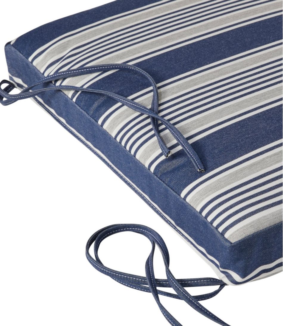 L.L.BeanCasco Bay Adirondack Chair Seat Cushion, Stripe