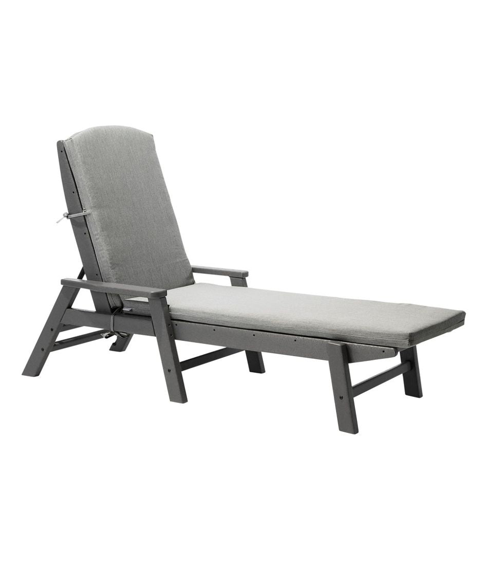 L.L.BeanAll-Weather Chaise Lounger Textured Cushion