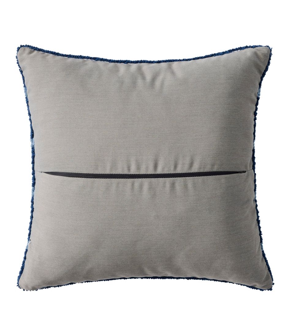 L.L.BeanIndoor/Outdoor Hooked Pillow, 18x18 Lobster