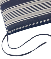 L.L.BeanCasco Bay Cushion for All-Weather Armless/Folding Chair, Stripe
