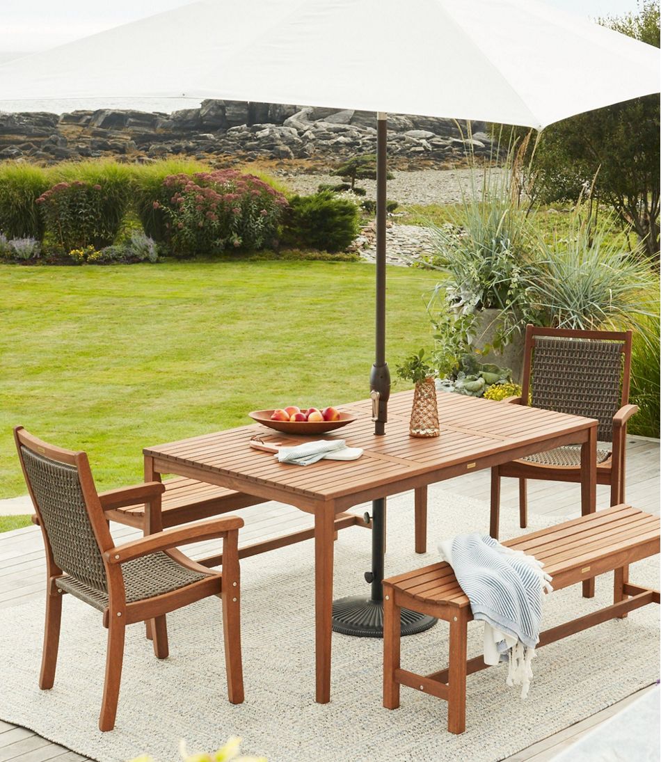 L.L.BeanWicker Eucalyptus Dining Chair