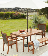 L.L.BeanWicker Eucalyptus Dining Chair