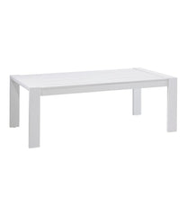 L.L.BeanWhite Aluminum Deep Seating Coffee Table