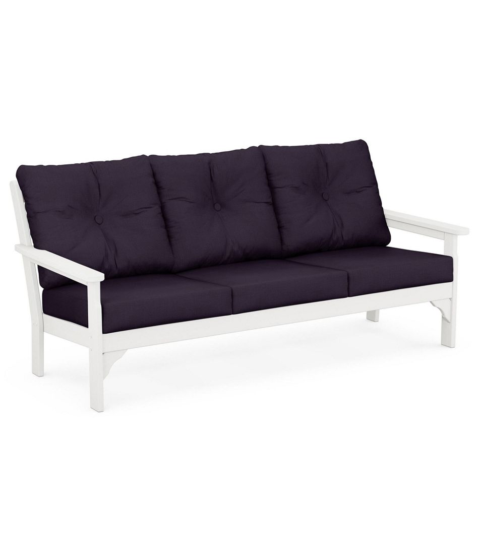L.L.BeanAll-Weather Patio Sofa with Textured Cushions