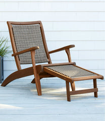 L.L.BeanWicker Eucalyptus Lounger
