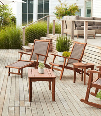 L.L.BeanWicker Eucalyptus Lounger