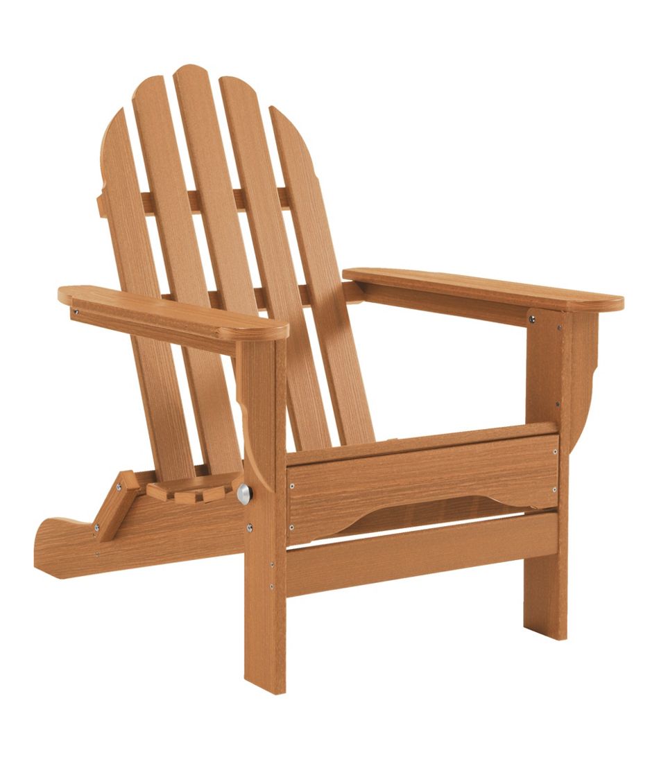 L.L.BeanRecycled Poly Lumber Adirondack Chair, Classic