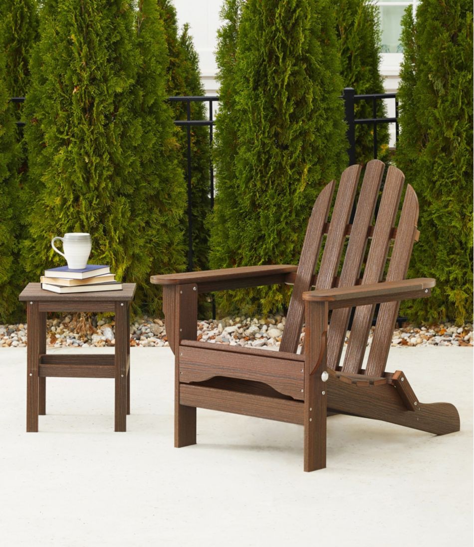L.L.BeanRecycled Poly Lumber Adirondack Chair, Classic