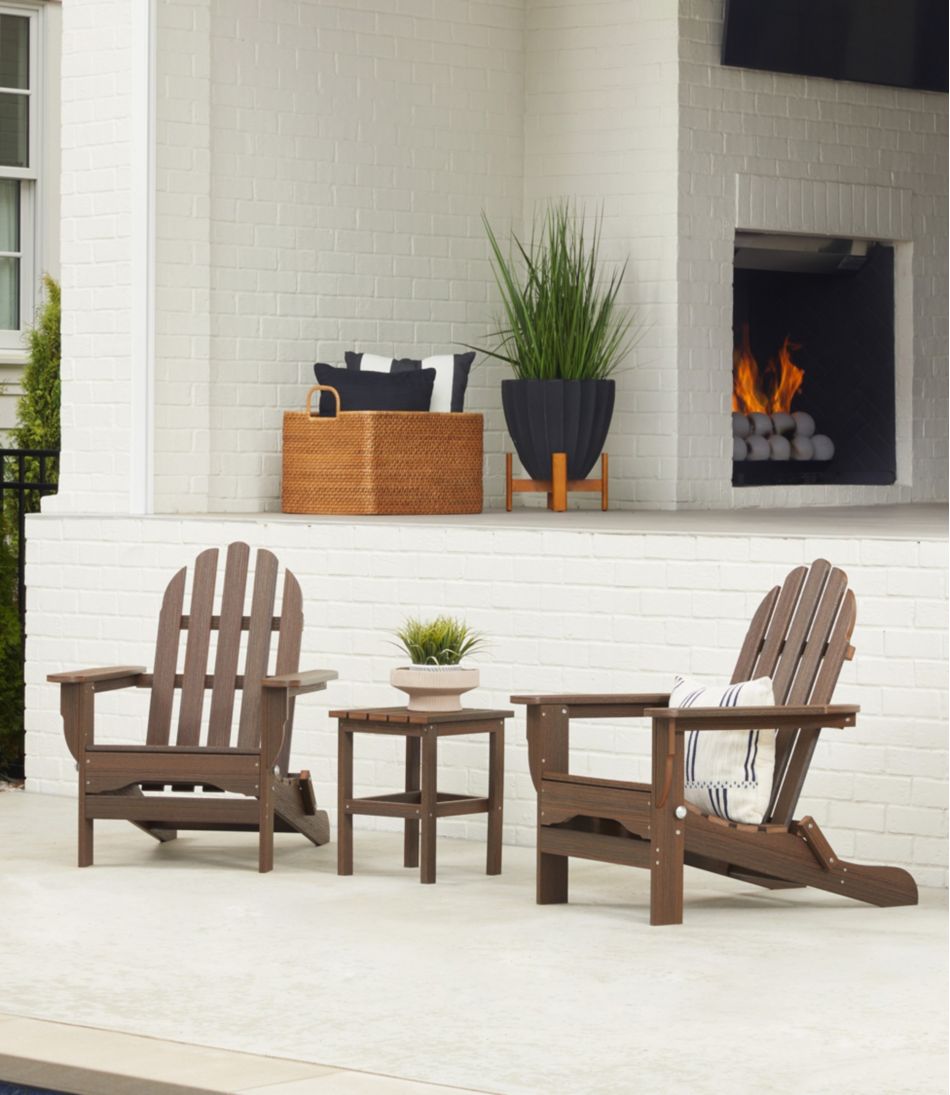 L.L.BeanRecycled Poly Lumber Adirondack Chair, Classic