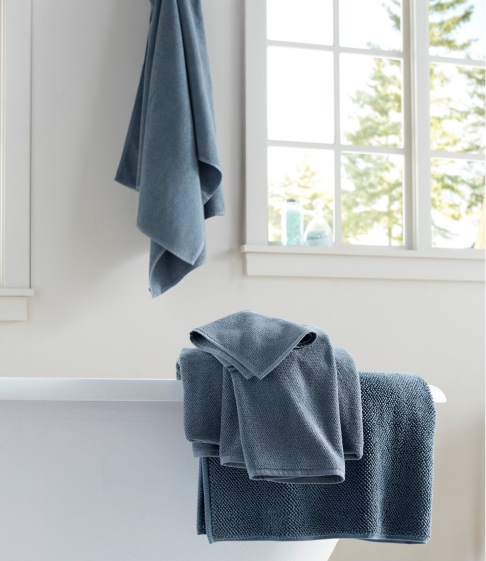L.L.BeanOrganic Textured Cotton Towel