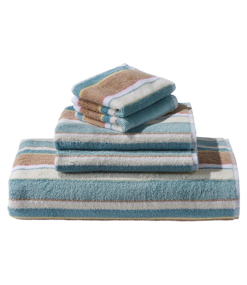L.L.BeanBean's Organic Cotton Towel, Stripe