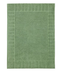 L.L.BeanOrganic Cotton Textured Bordered Bath Mat