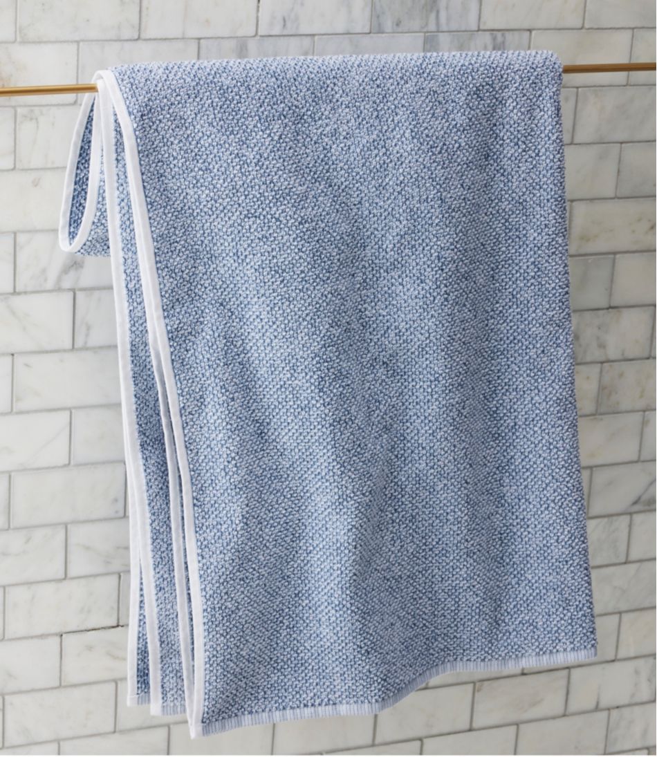 L.L.BeanOrganic Textured Cotton Towel, Marled