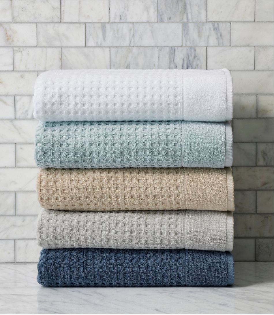 L.L.BeanWaffle Cotton Towel Set