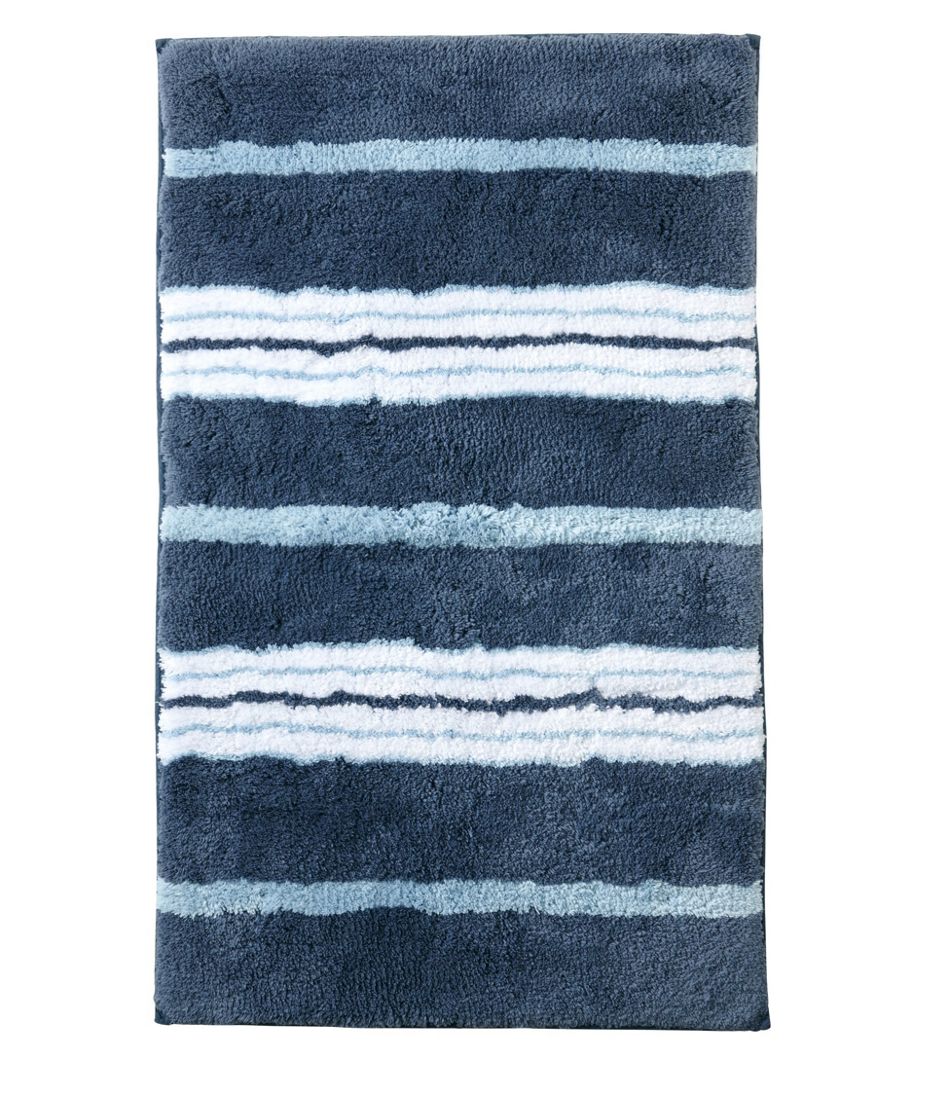 L.L.BeanPremium Cotton Bath Mat, Multistripe