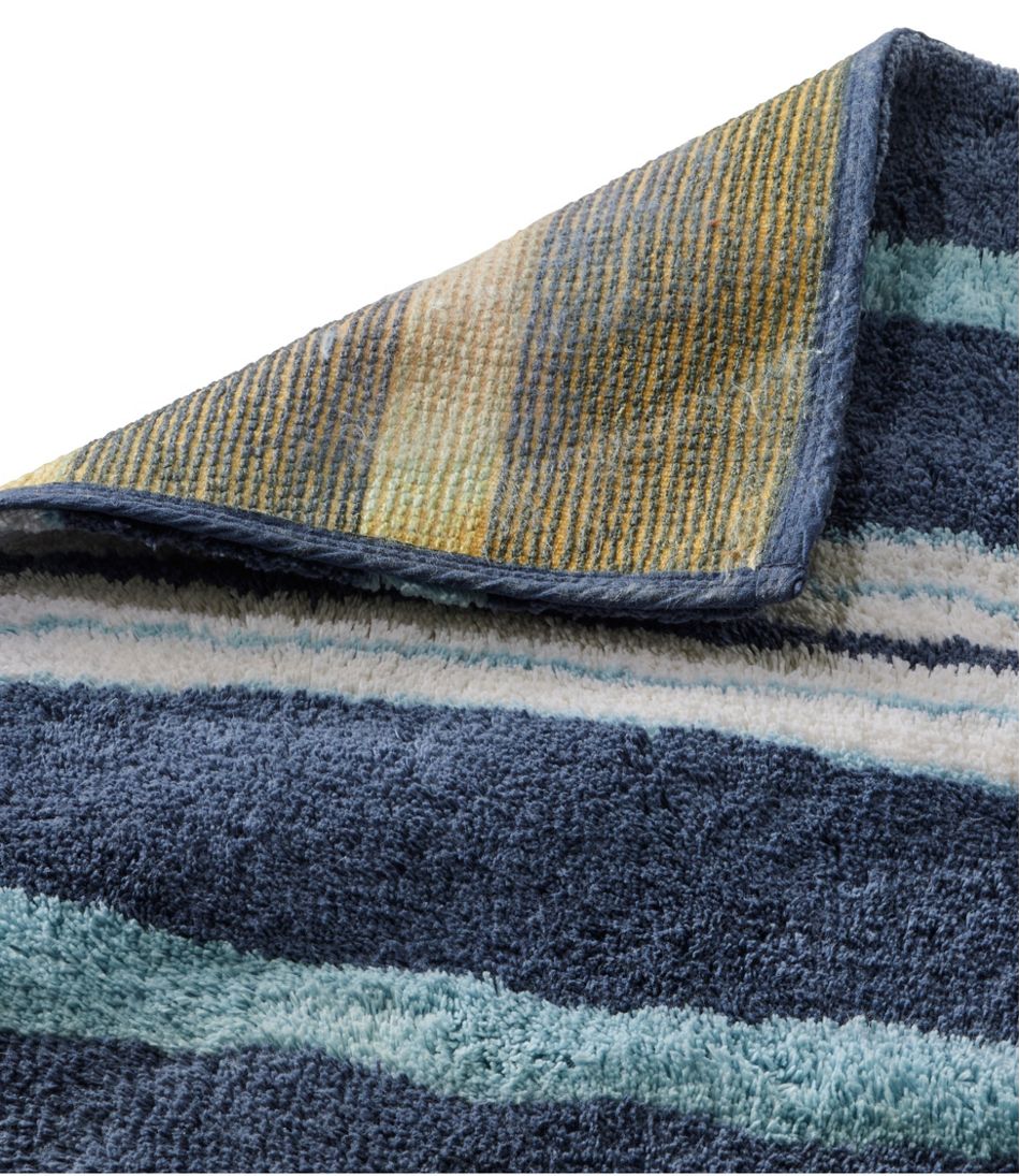 L.L.BeanPremium Cotton Bath Mat, Multistripe