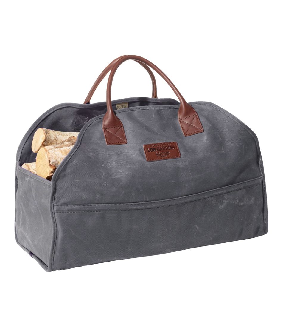 L.L.BeanWaxed-Canvas Log Carrier