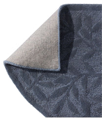 L.L.BeanWool Hearth Rug, Crescent, Leaf
