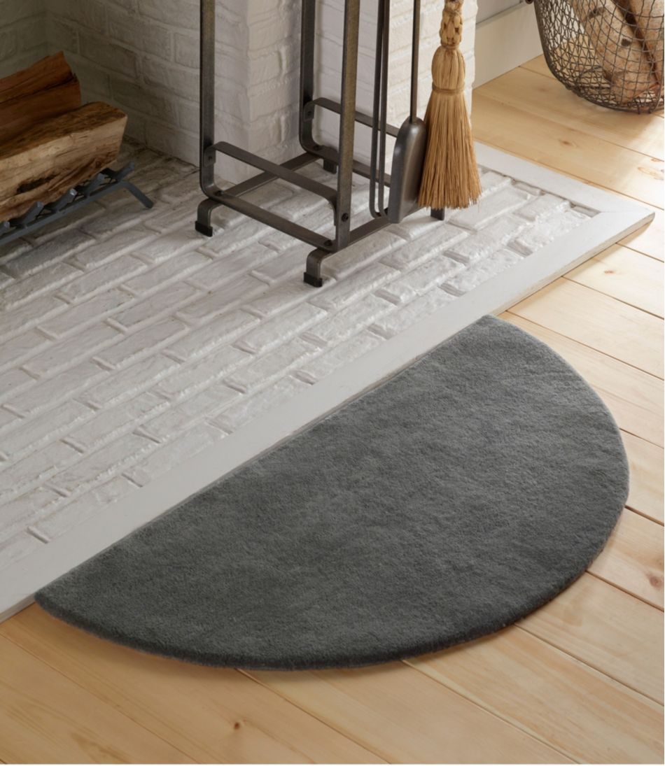L.L.BeanWool Hearth Rug, Crescent