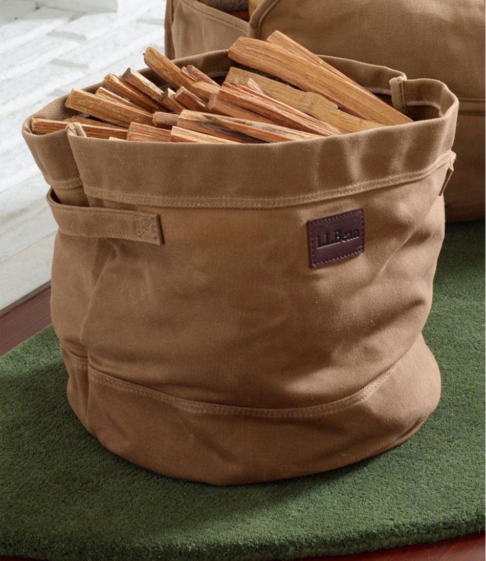 L.L.BeanWaxed-Canvas Storage Tote