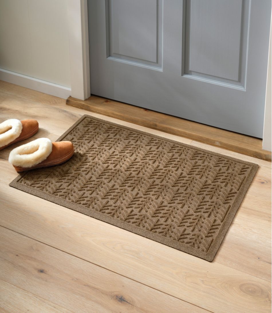L.L.BeanEveryspace Recycled Waterhog Doormat, Trees