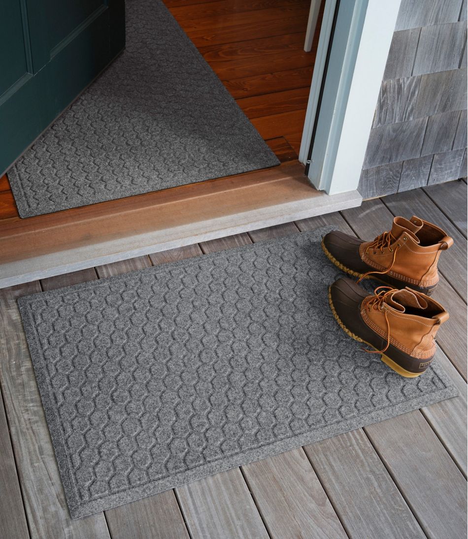 L.L.BeanWashable Waterhog Doormat, Honeycomb