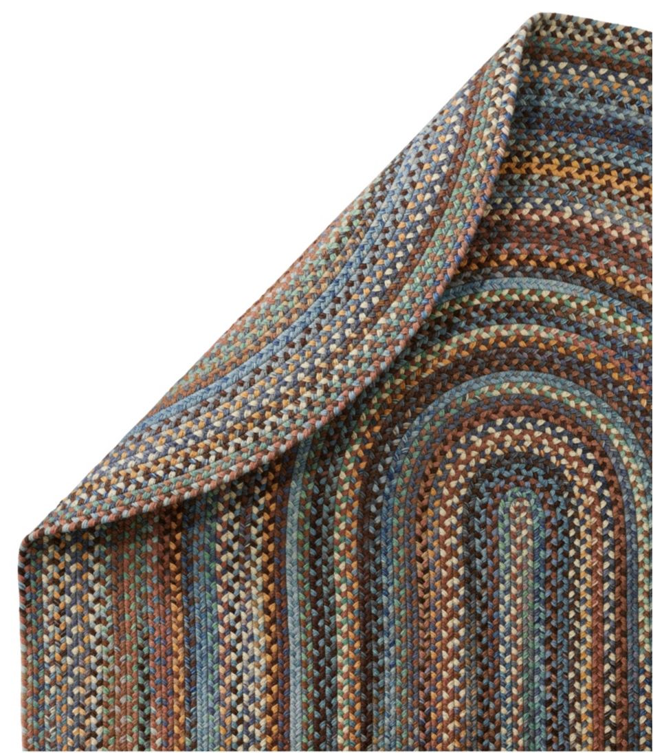 L.L.BeanBraided Wool Rug, Oval
