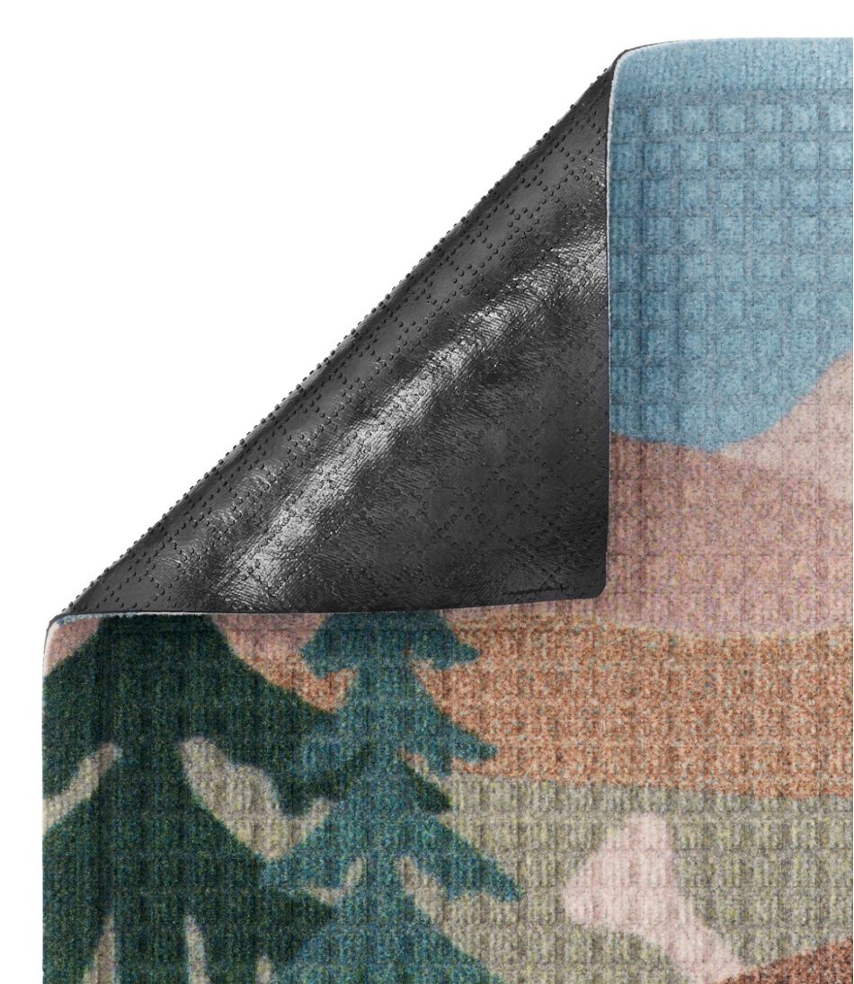 L.L.BeanPrinted Recycled Waterhog Doormat, Row Boats