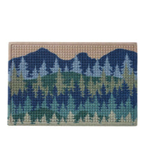 L.L.BeanPrinted Recycled Waterhog Doormat, Pine Trees