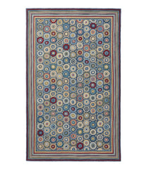 L.L.BeanBean's Wool Hooked Rug, Coins