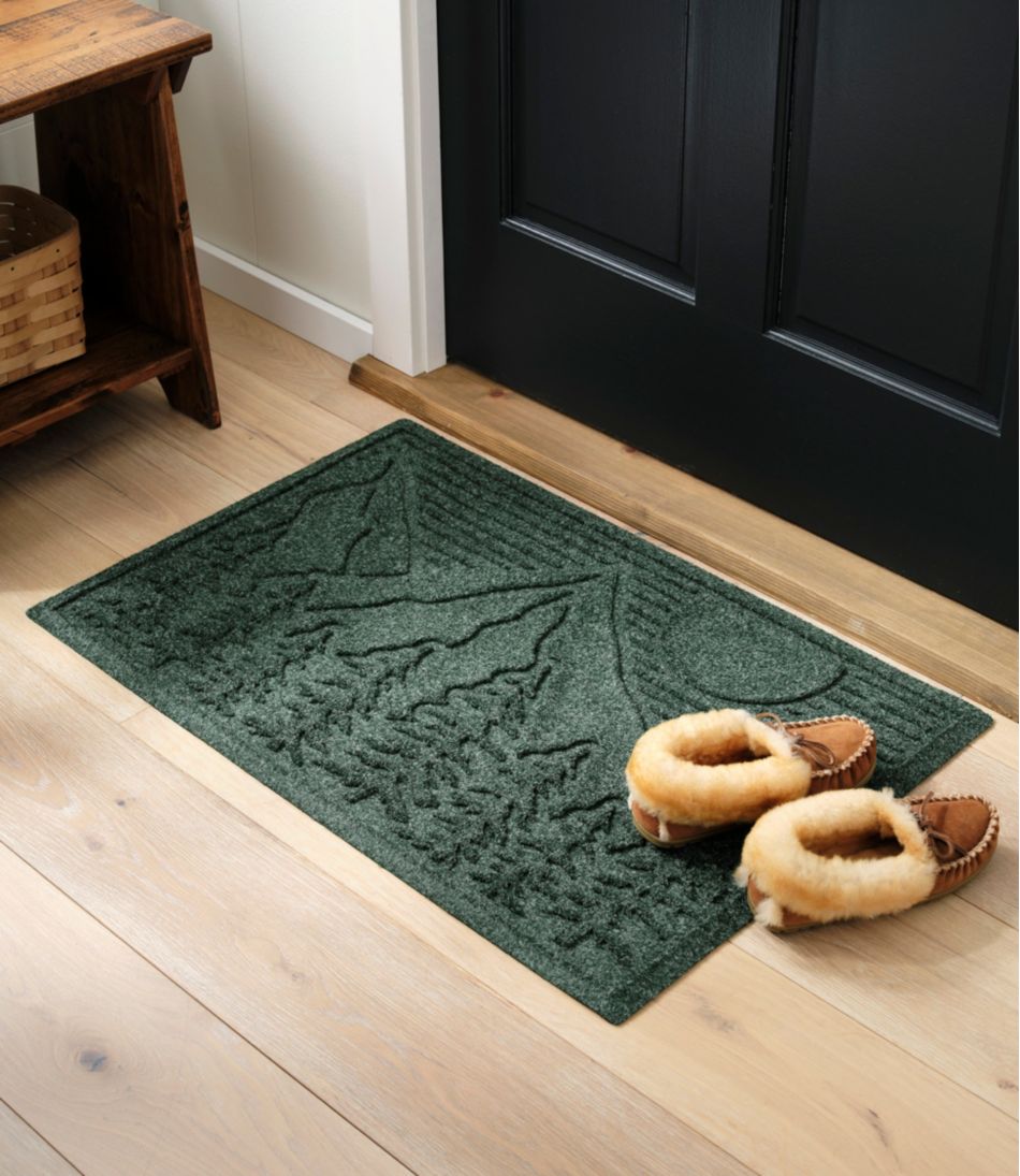 L.L.BeanEveryspace Recycled Waterhog Doormat, Treeline