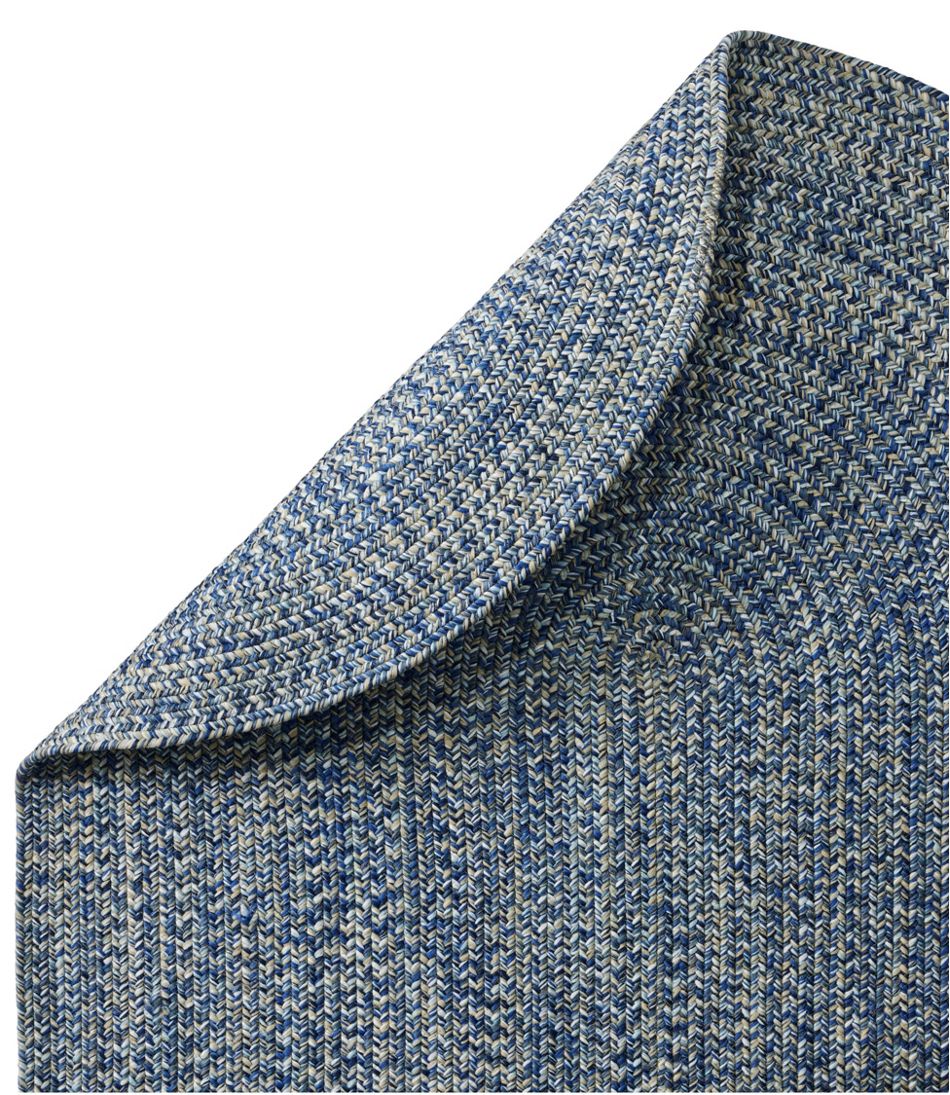 L.L.BeanAll-Weather Braided Rug, Concentric Pattern Oval