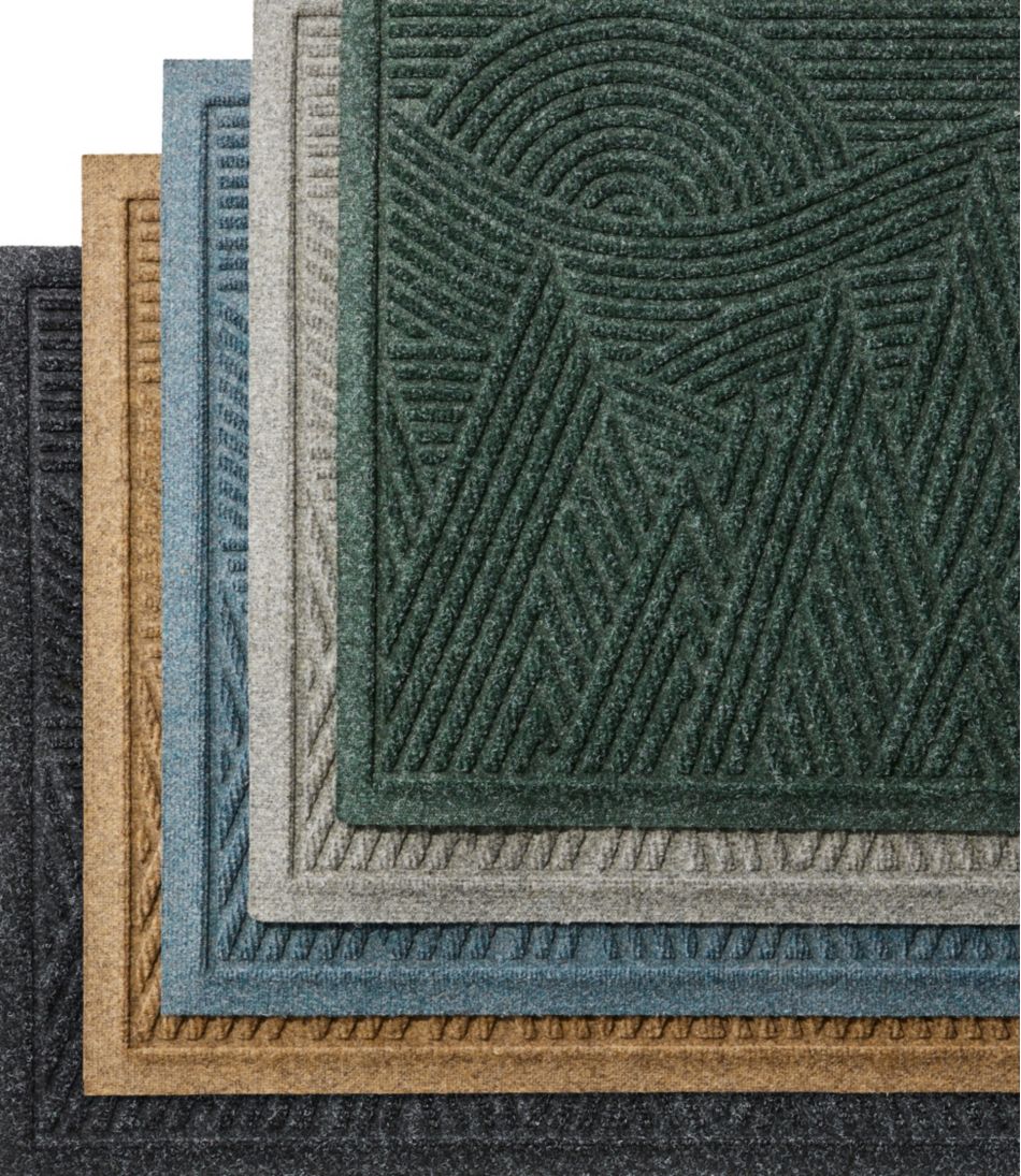 L.L.BeanEveryspace Recycled Waterhog Doormat, Mountain Scene
