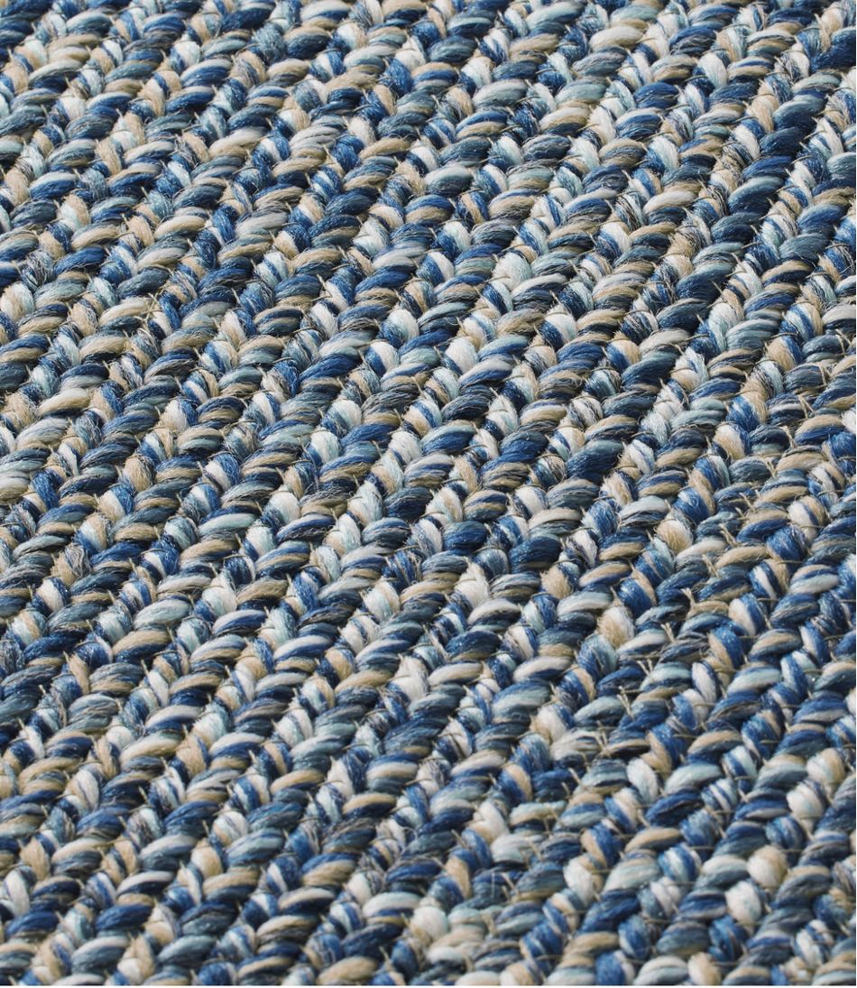 L.L.BeanAll-Weather Braided Rug, Concentric Pattern Rectangular